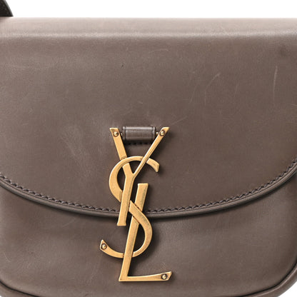 Smooth Vintage Calfskin Small Kaia Satchel Olive