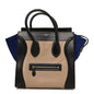 Elephant Calfskin Suede Mini Tri-Color Luggage Sand