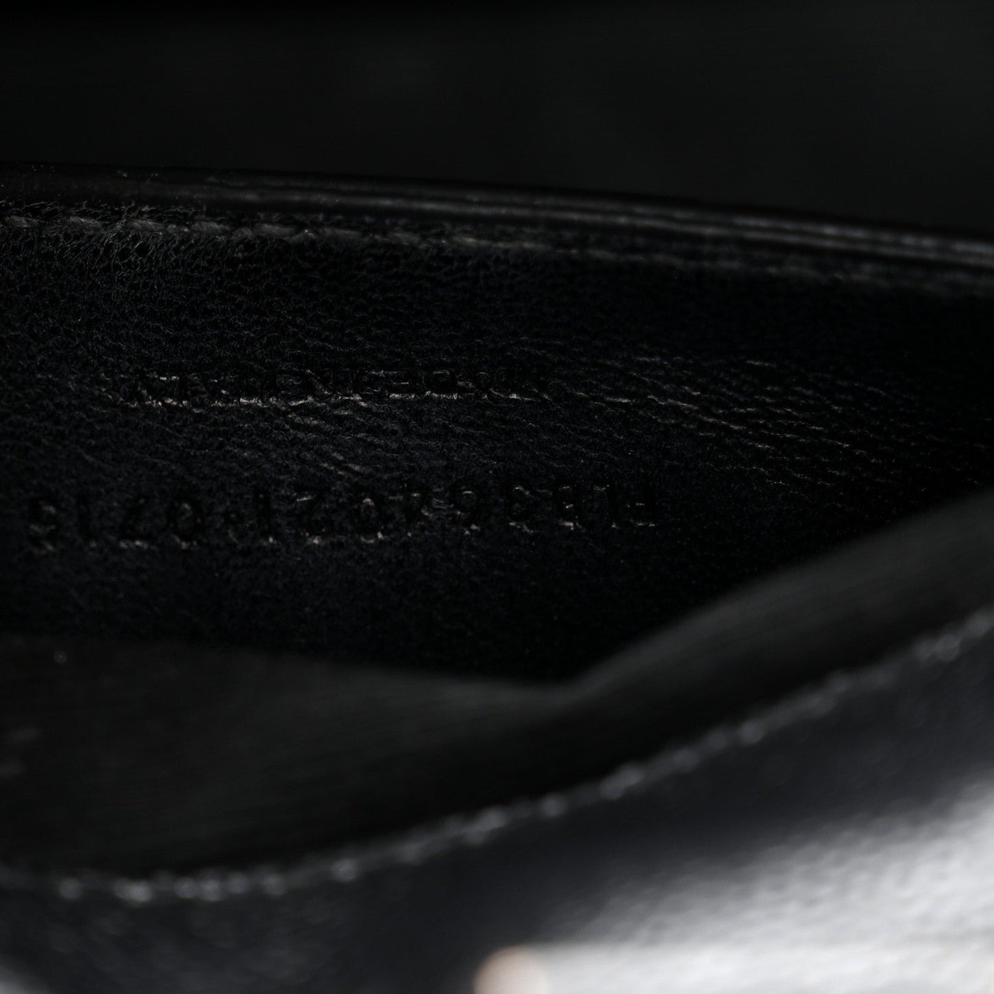 Grain De Poudre Medium Classic Monogram Monochrome Kate Satchel Black