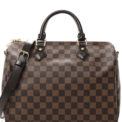 Damier Ebene Speedy Bandouliere 30