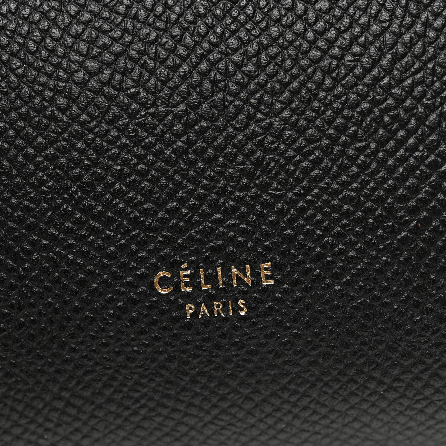 Grained Calfskin Mini Belt Bag Black