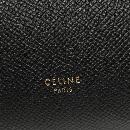 Grained Calfskin Mini Belt Bag Black