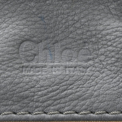 Calfskin Medium Paddington Satchel Blue