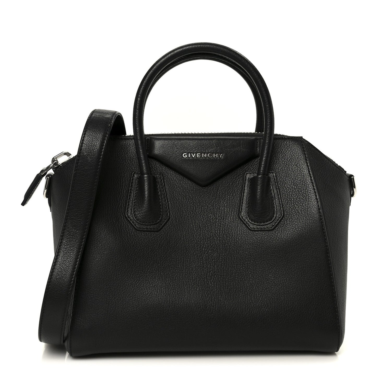 Sugar Goatskin Small Antigona Black