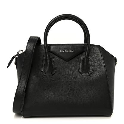 Sugar Goatskin Small Antigona Black