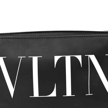 Calfskin VLTN Belt Bag Black White