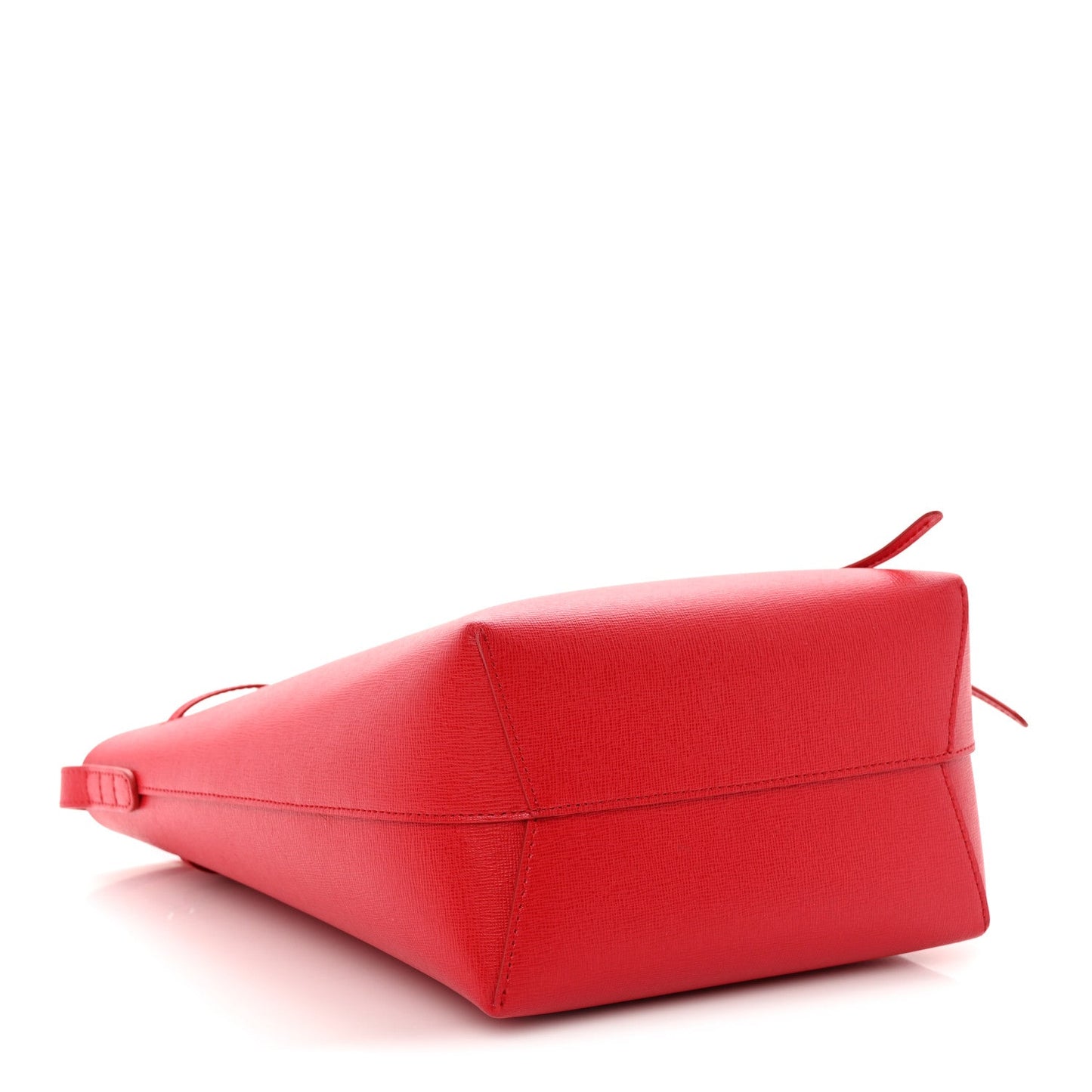 Saffiano Mini Bucket Bag Flamma