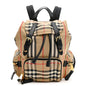 Nylon Vintage Check Medium Rucksack Backpack Antique Yellow