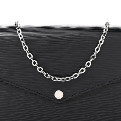 Epi Pochette Felicie Black