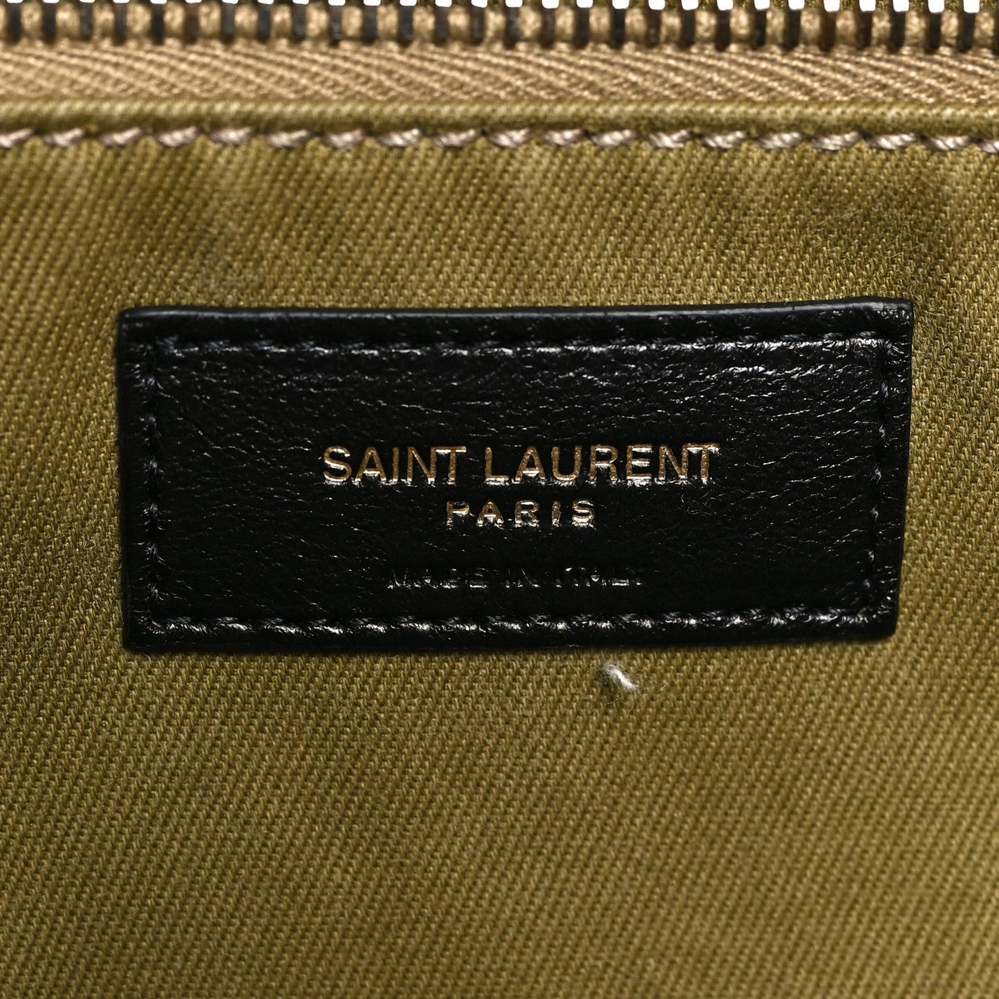 Canvas Rive Gauche Maxi Tote Fir Green