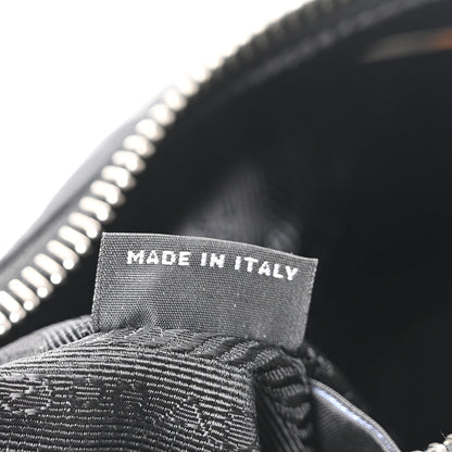 Re-Nylon Saffiano Mini Re-Edition 2005 Bag Black