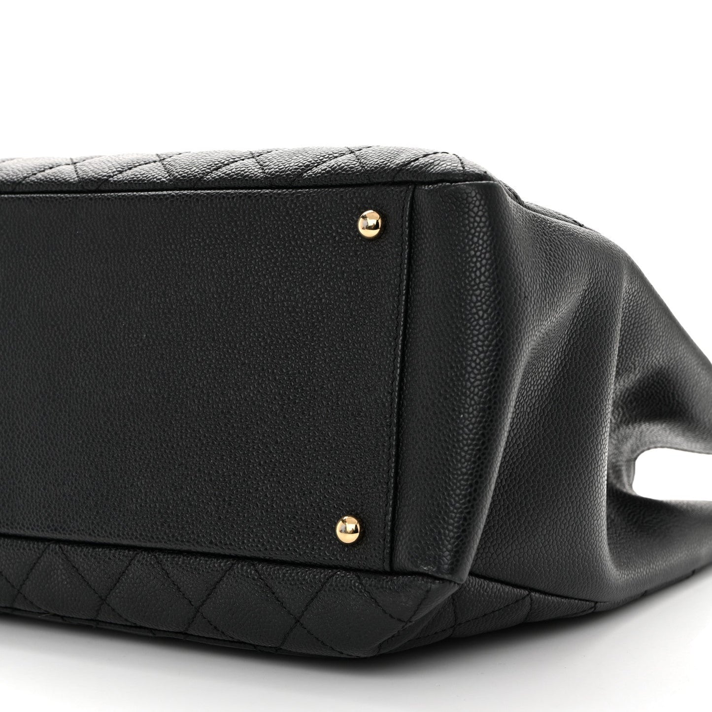 Caviar Quilted XL Grand Shopping Tote GST Black