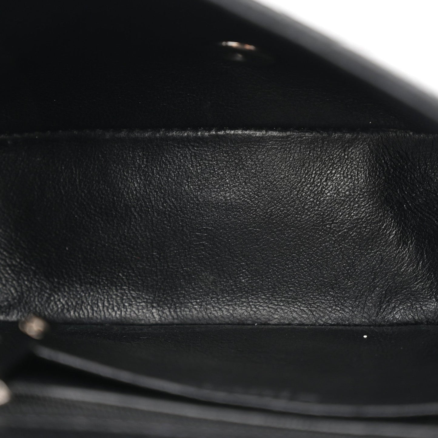 Caviar Quilted Mini Square Flap Black