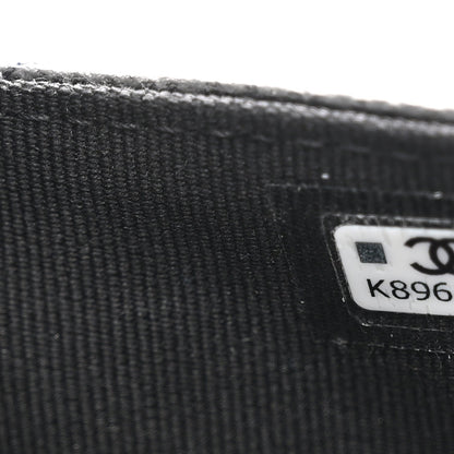 Caviar Quilted Chain Camera Bag Black