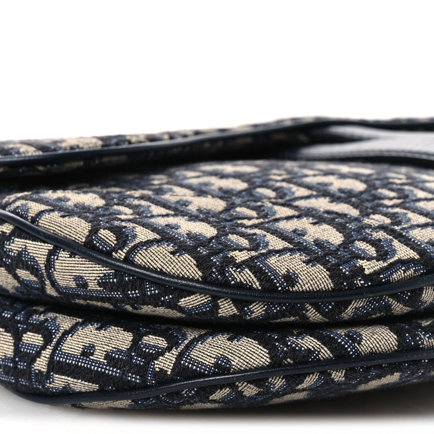Oblique Saddle Bag Blue