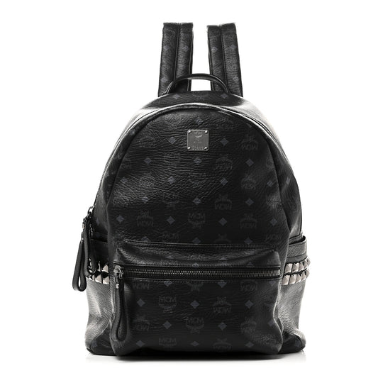 Visetos Medium Side Studs Stark Backpack Black