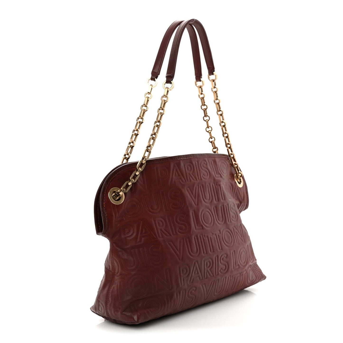 Monogram Paris Souple Whisper PM Burgundy