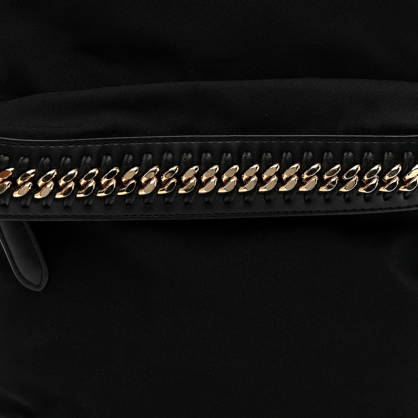 Nylon Eco Alter Nappa Mini Falabella GO Backpack Black