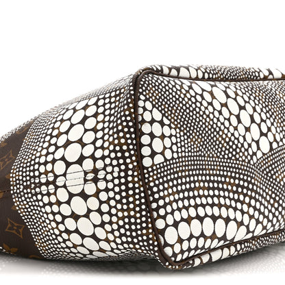 Monogram Kusama Waves Neverfull MM White