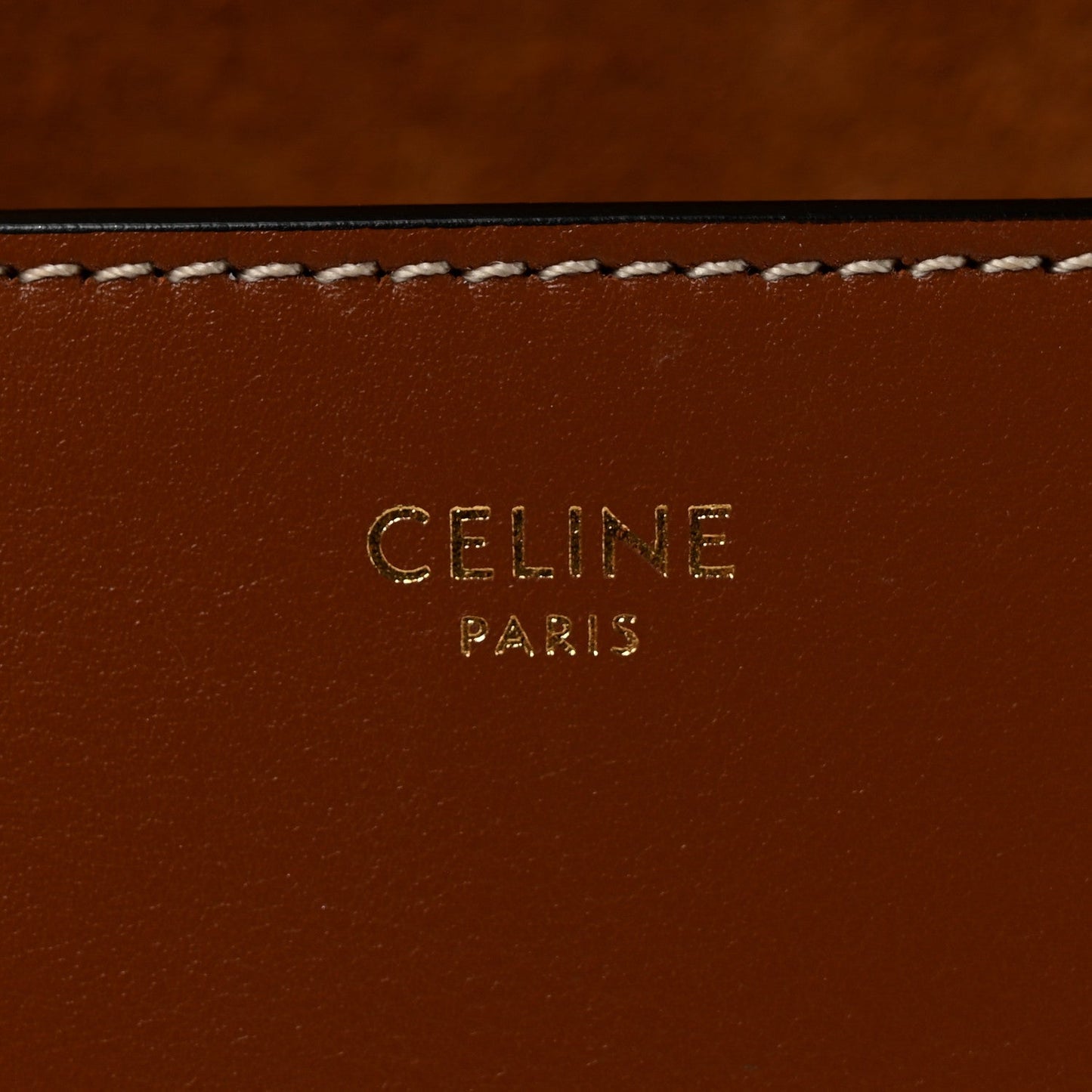 Smooth Calfskin Cuir Triomphe Folco Crossbody Bag Tan