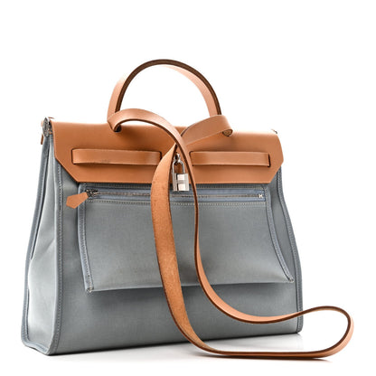 Military Toile Vache Hunter Herbag Zip PM 31 Bleu Lin