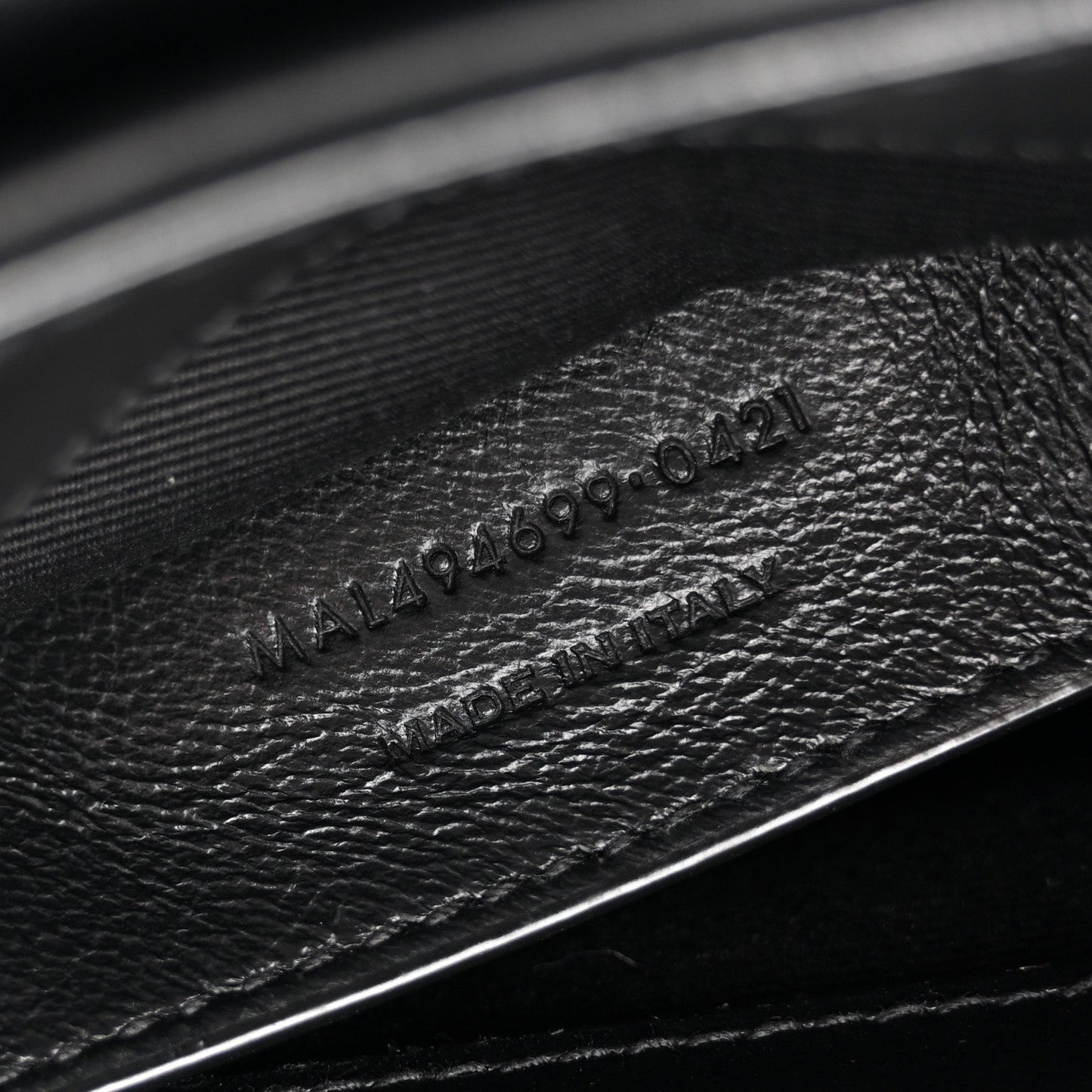 Calfskin Y Quilted Monogram Monochrome Small Loulou Chain Satchel Black