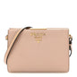 Saffiano City Calf Light Frame Bag Cammeo