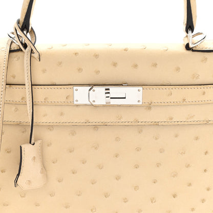 Ostrich Kelly Sellier 28 Parchemin