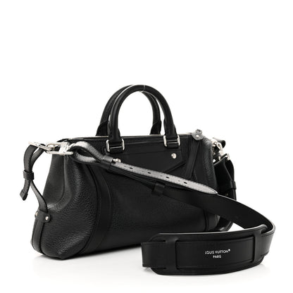 Pixel Lambskin LV Biker PM Black