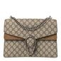 GG Supreme Monogram Medium Dionysus Shoulder Bag Taupe
