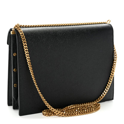 Grain De Poudre Monogram Cassandra Clasp Bag Black Rouge Legion