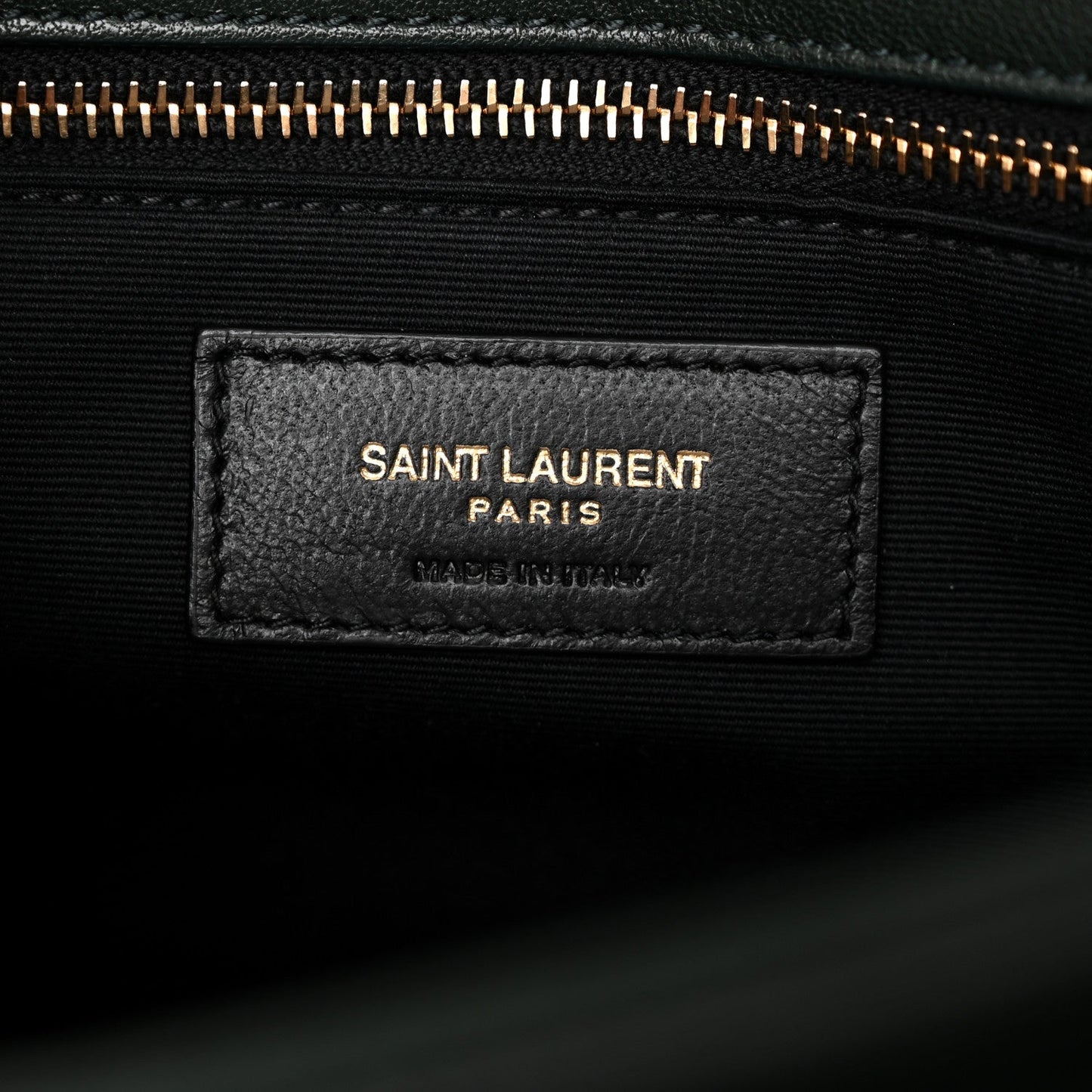 Lambskin Quilted Mini Becky Chain Bag Vert Fonce