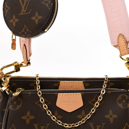 Monogram Multi Pochette Accessories Rose Clair