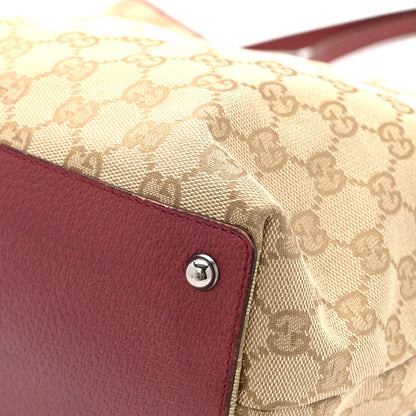 Monogram Large Eclipse Tote Red