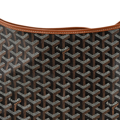 Goyardine Boheme Hobo Black Gold