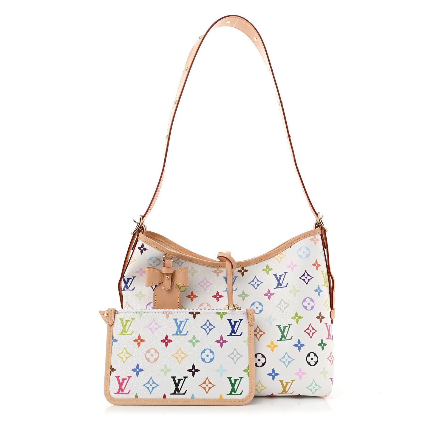 LV X TM Monogram Multicolor CarryAll PM White