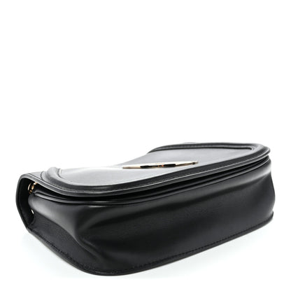 Calfskin Blondie Medium Shoulder Bag Black