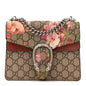GG Supreme Monogram Blooms Mini Dionysus Shoulder Bag Beige Multicolor Dry Rose