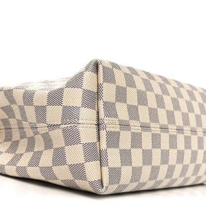 Damier Azur Graceful PM Rose Ballerine
