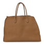 Matte Grained Calfskin Soft Margaux 17 Dark Taupe