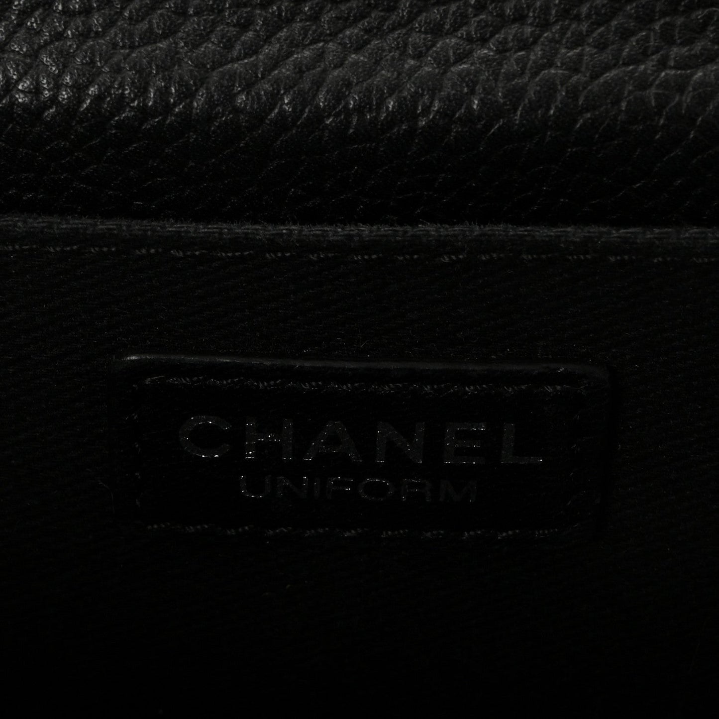 Grained Calfskin Quilted 2.55 Reissue Flap Belt Bag Clutch Black