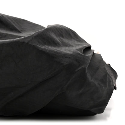 Satin Ballet Evening Bag Black