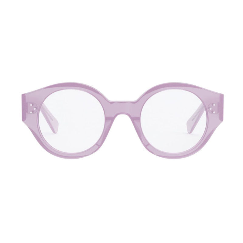 Celine Eyeglasses Rectangle Full Rim, Shiny Black Frame and Clear Demo Lens Lens CL50123I001