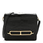 Matte Alligator Mini Sac Roulis Black