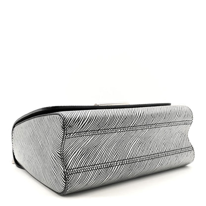 Epi Twist Shoulder Bag MM Argent