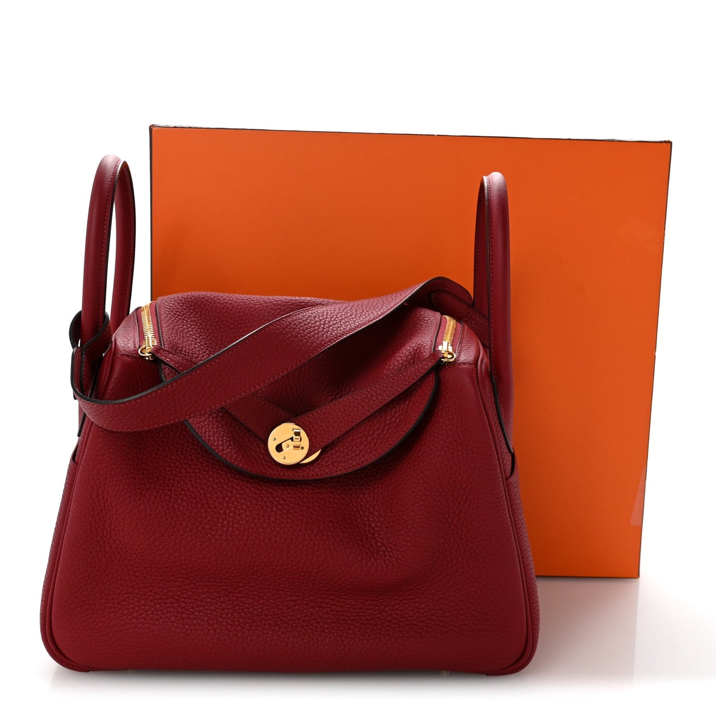 Taurillon Clemence Lindy 30 Rouge Grenat
