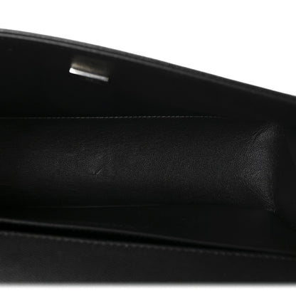 Caviar Quilted Medium Boy Flap Black