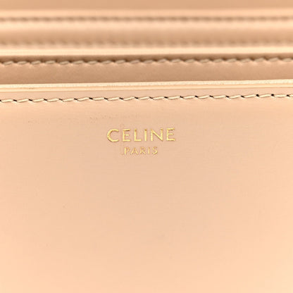 Shiny Calfskin Medium Triomphe Nude