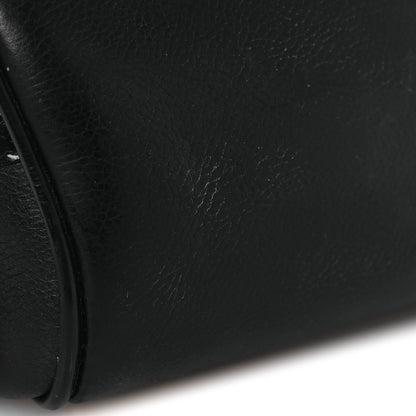 Calfskin Gambler Dice Bowler Black