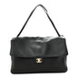 Grained Calfskin Souplissimo Maxi Flap Black